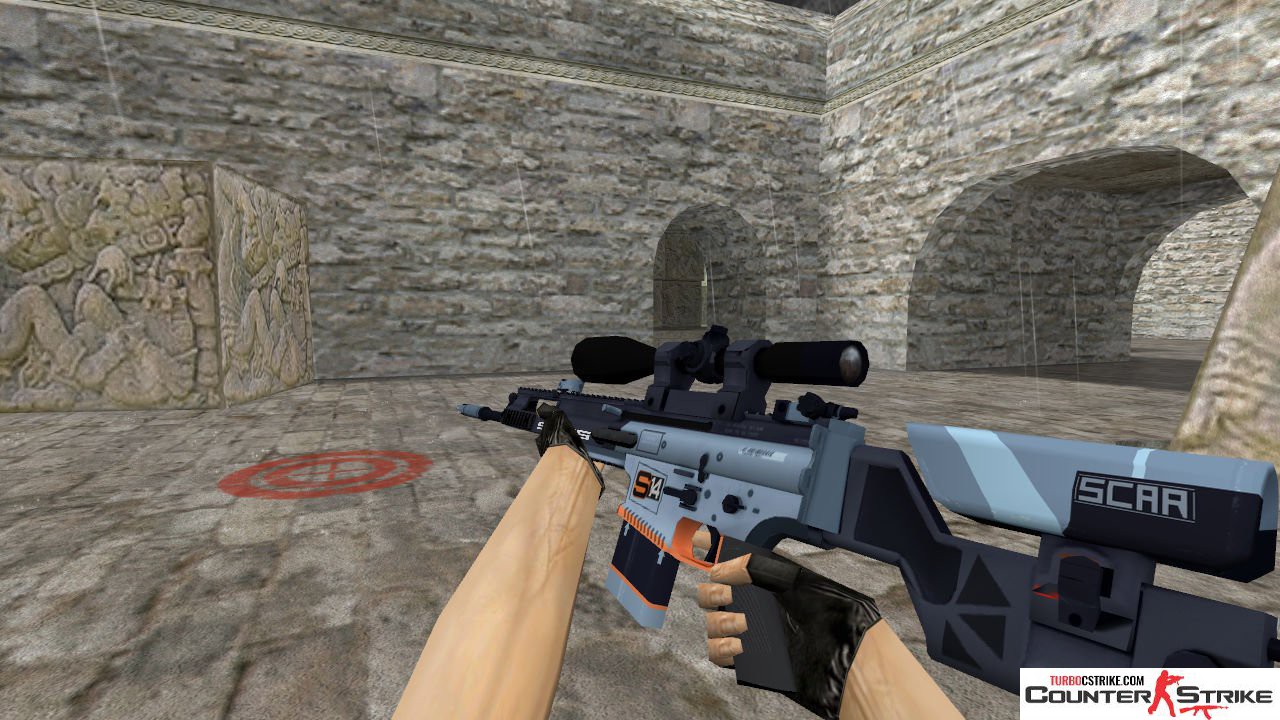 Модель HD SCAR-20 «Phantom» для CS 1.6
