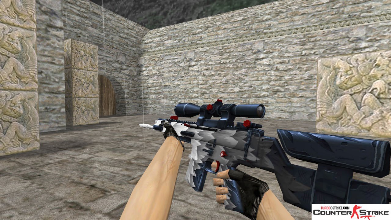 Модель HD SCAR-20 «White Fang» для CS 1.6