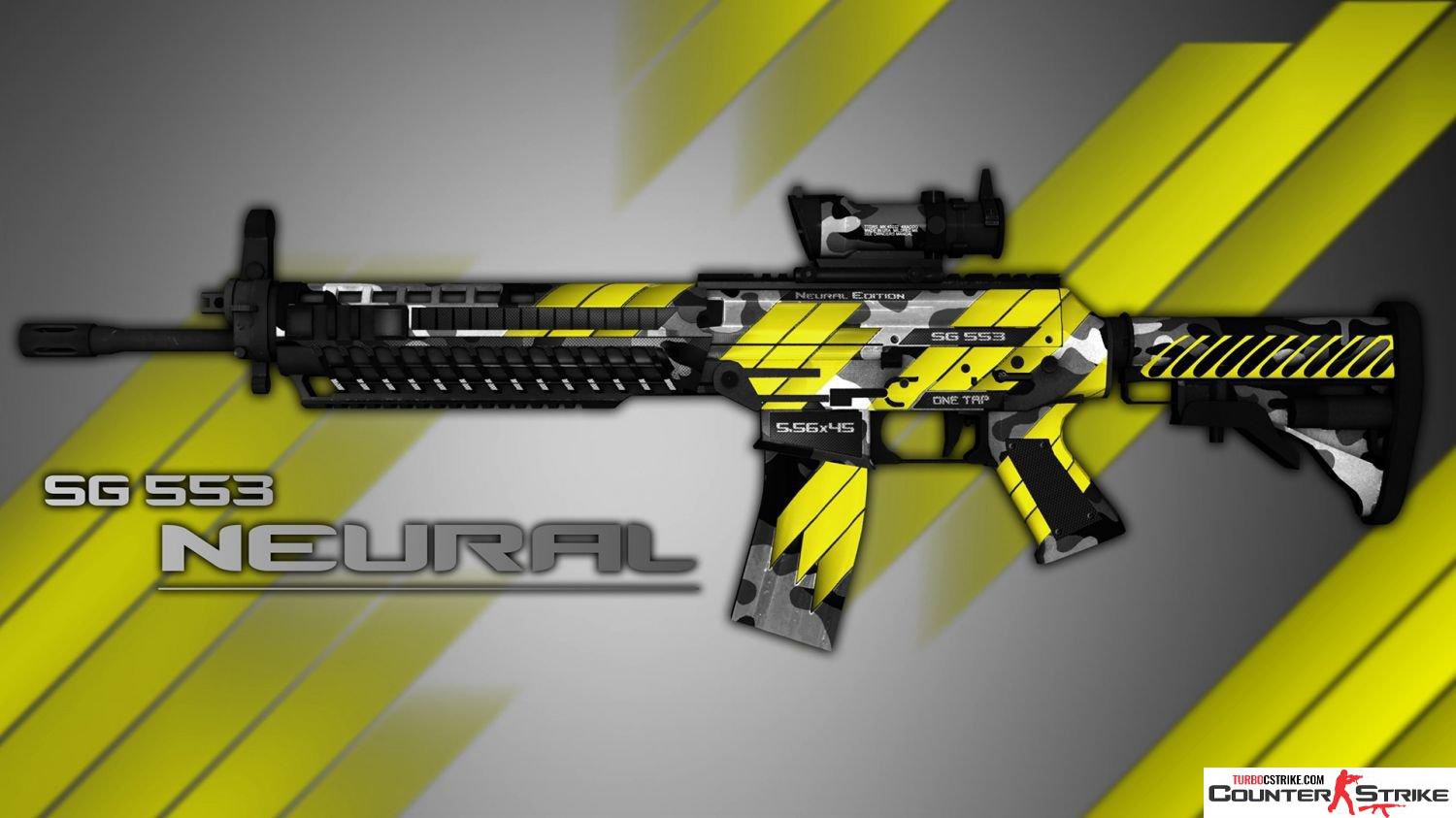 Модель SG 553 «Neural» для CS 1.6