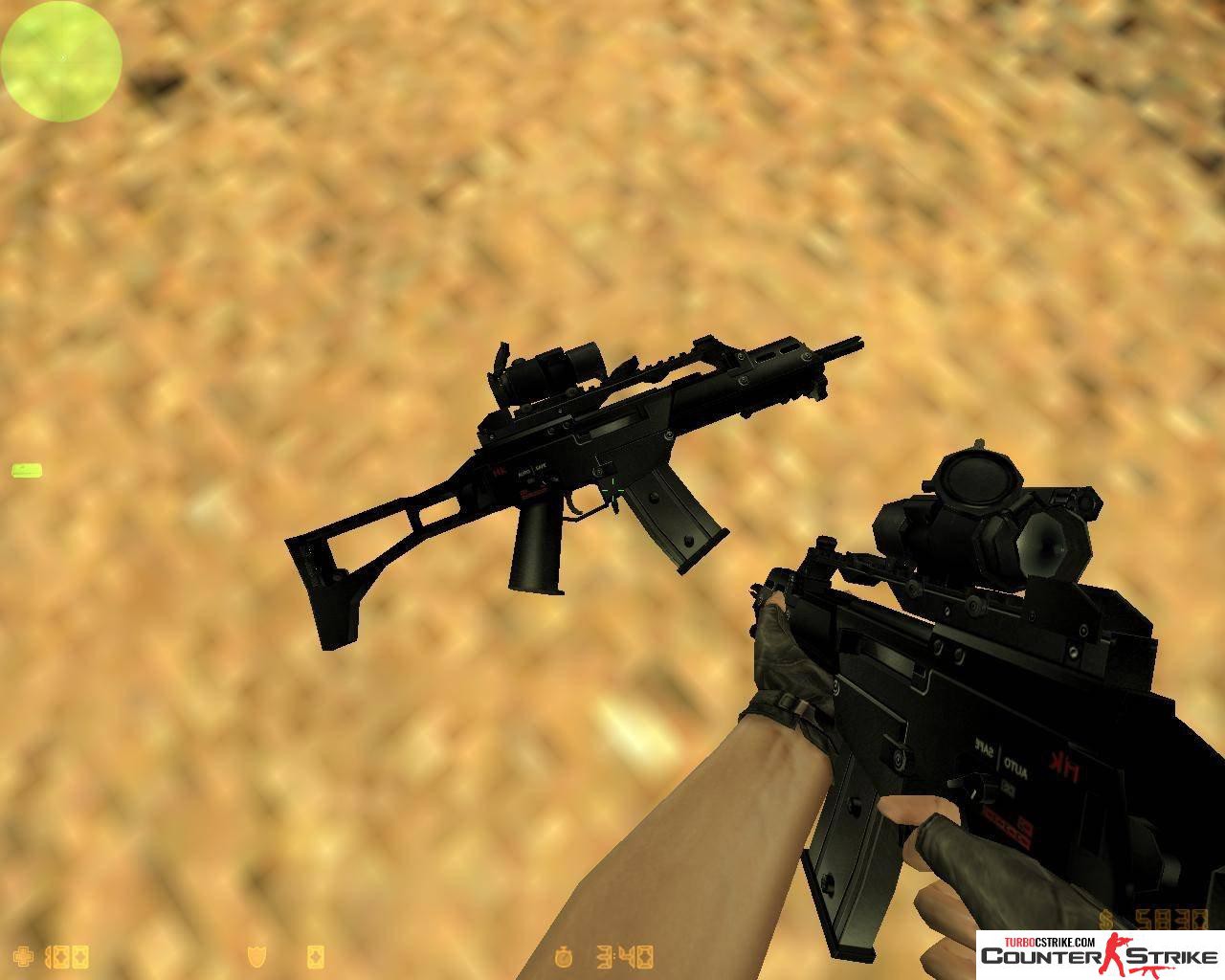 Модель SIG-552 «Issue G36 Compact» для CS 1.6