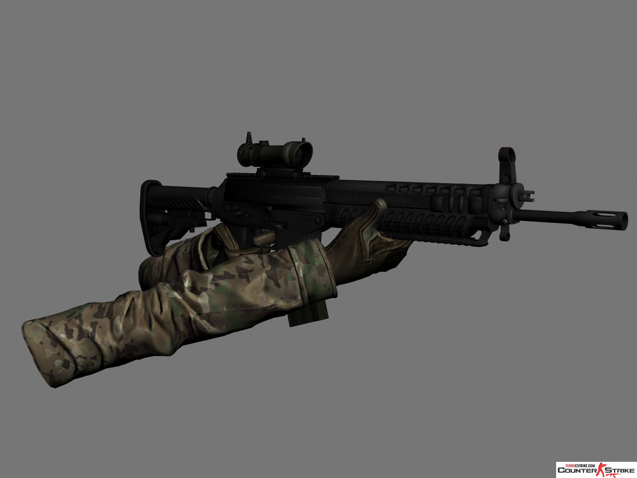Модель SIG-552 «SG 553 из CSGO» для CS 1.6