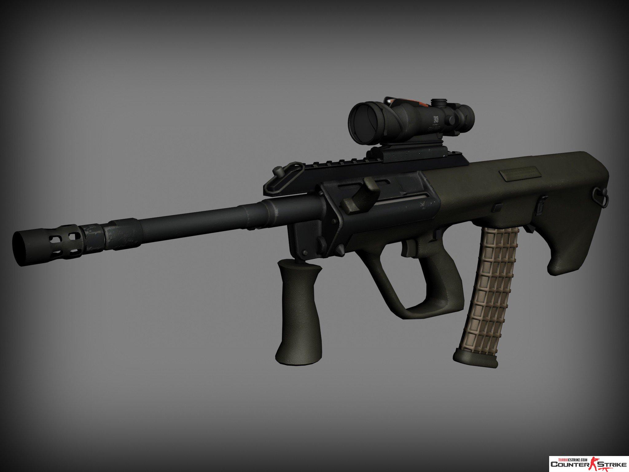 Модель AUG из CSGO для CS 1.6