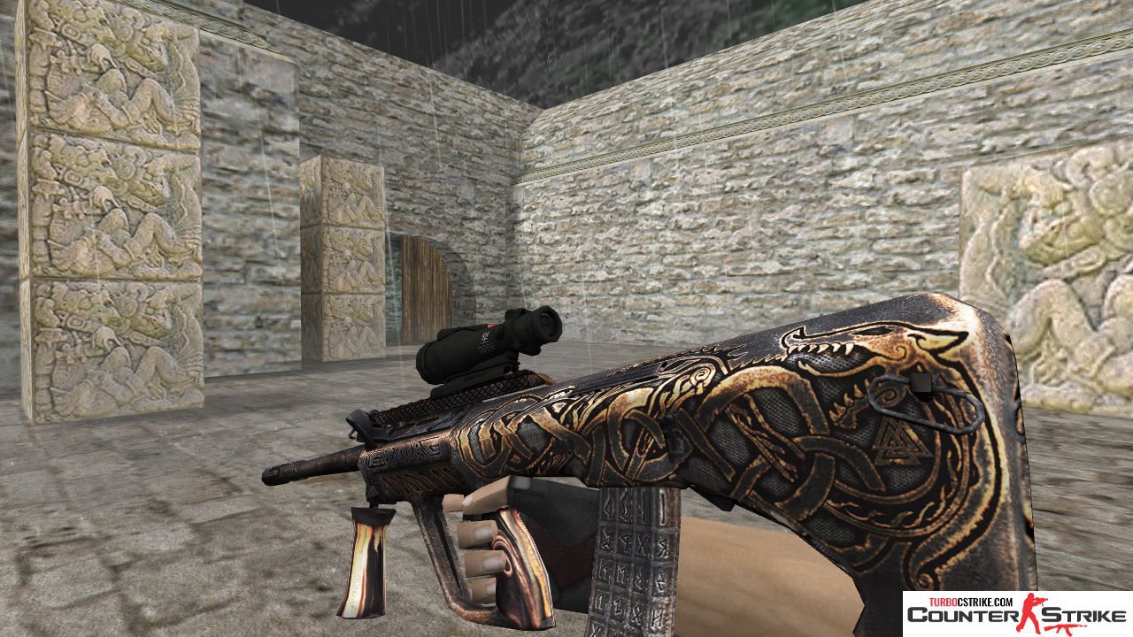 Модель HD AUG «Onix Copper Age» для CS 1.6