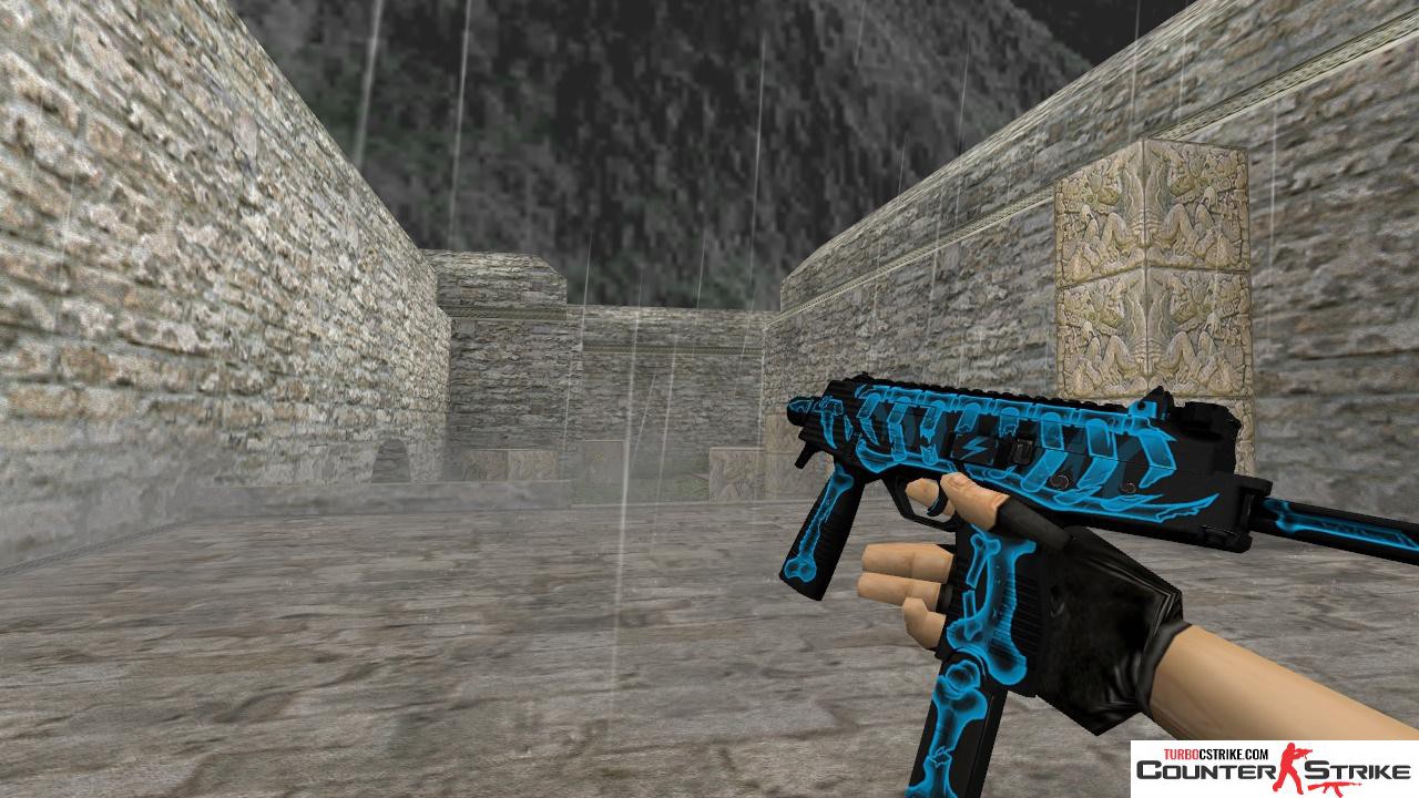 Модель HD MP9 «X-Ray» с анимацией осмотра для CS 1.6