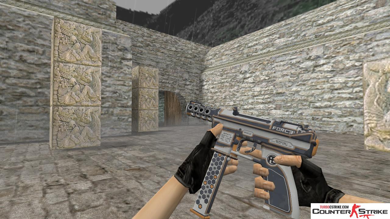 Модель HD Tec-9 «Force Orange» для CS 1.6