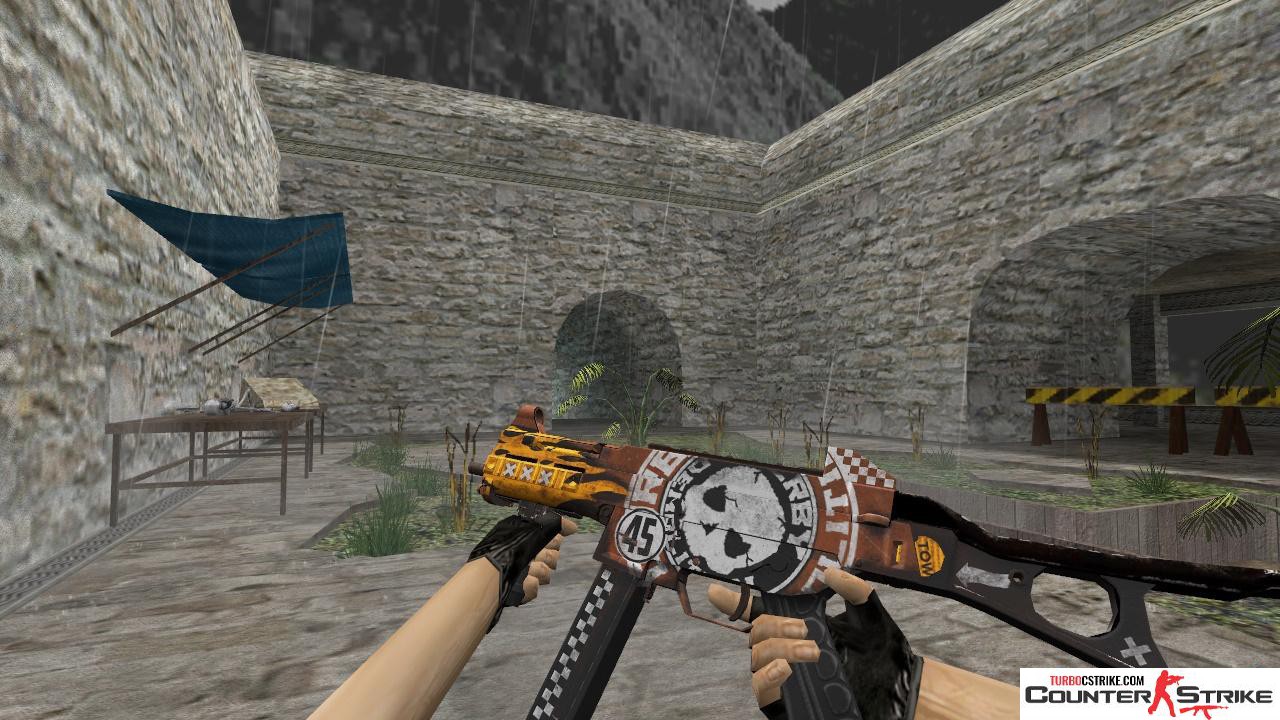 Модель HD UMP-45 «Demolition Derby» для CS 1.6