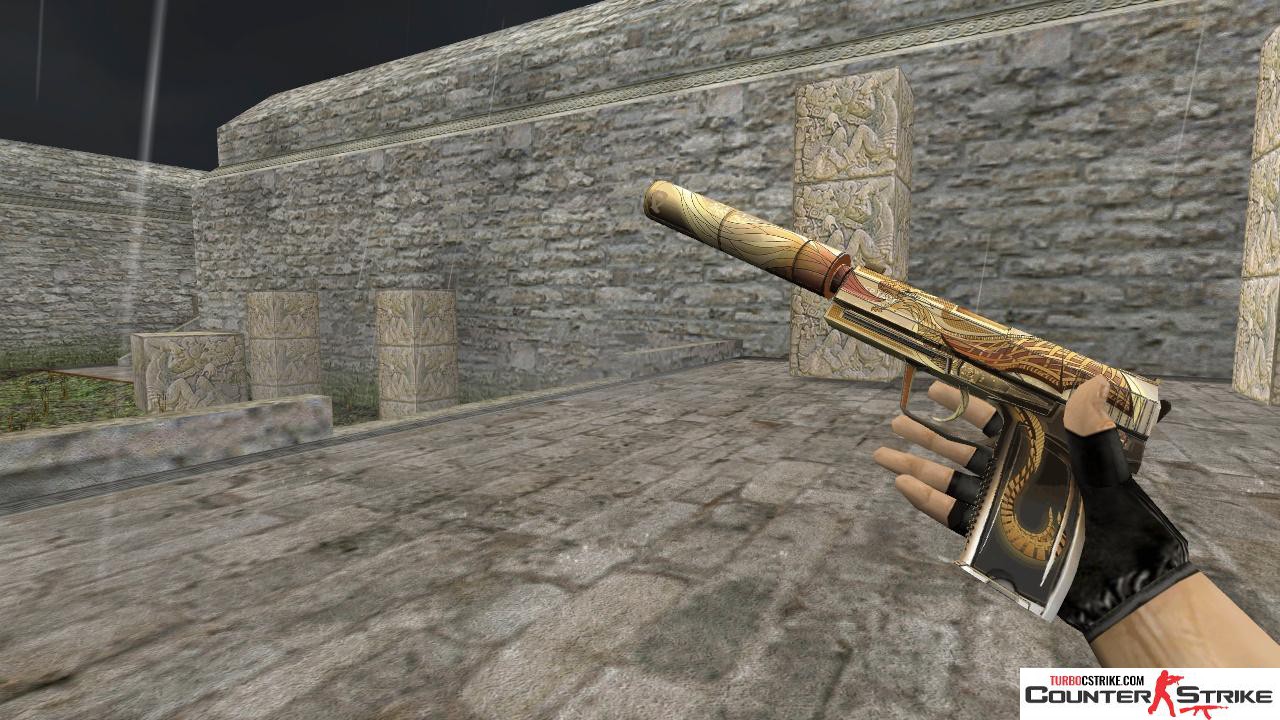 Модель HD USP «Destiny» с анимацией осмотра для CS 1.6