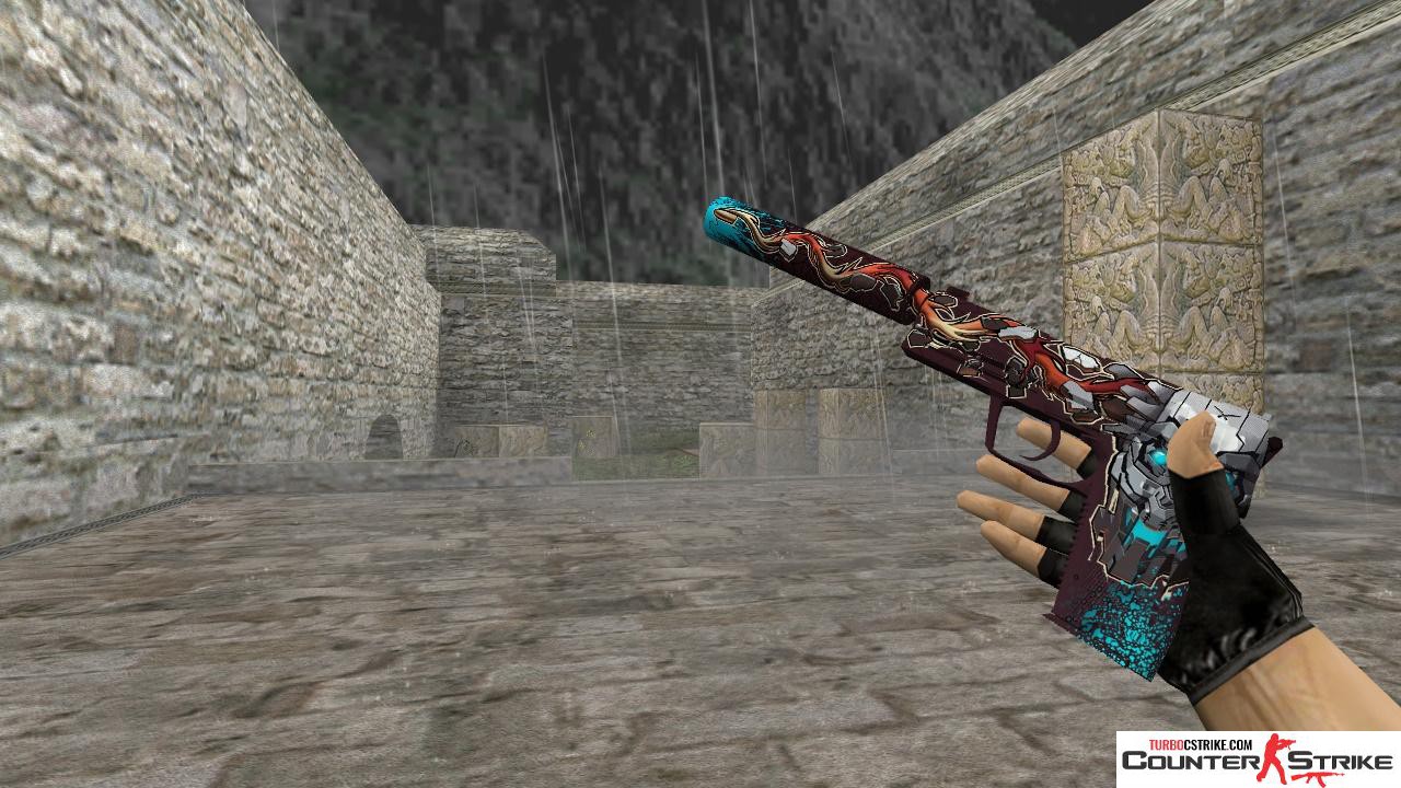Модель HD USP «Kill Confirmed Cyborg» для CS 1.6