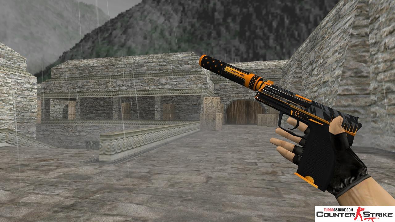 Модель HD USP «Orion» с анимацией осмотра для CS 1.6