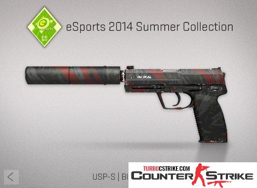 Модель USP «Кровавый тигр» для CS 1.6