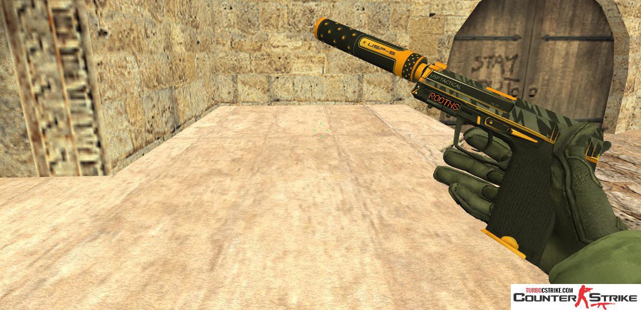 Модель USP «Orion» с анимацией осмотра для CS 1.6