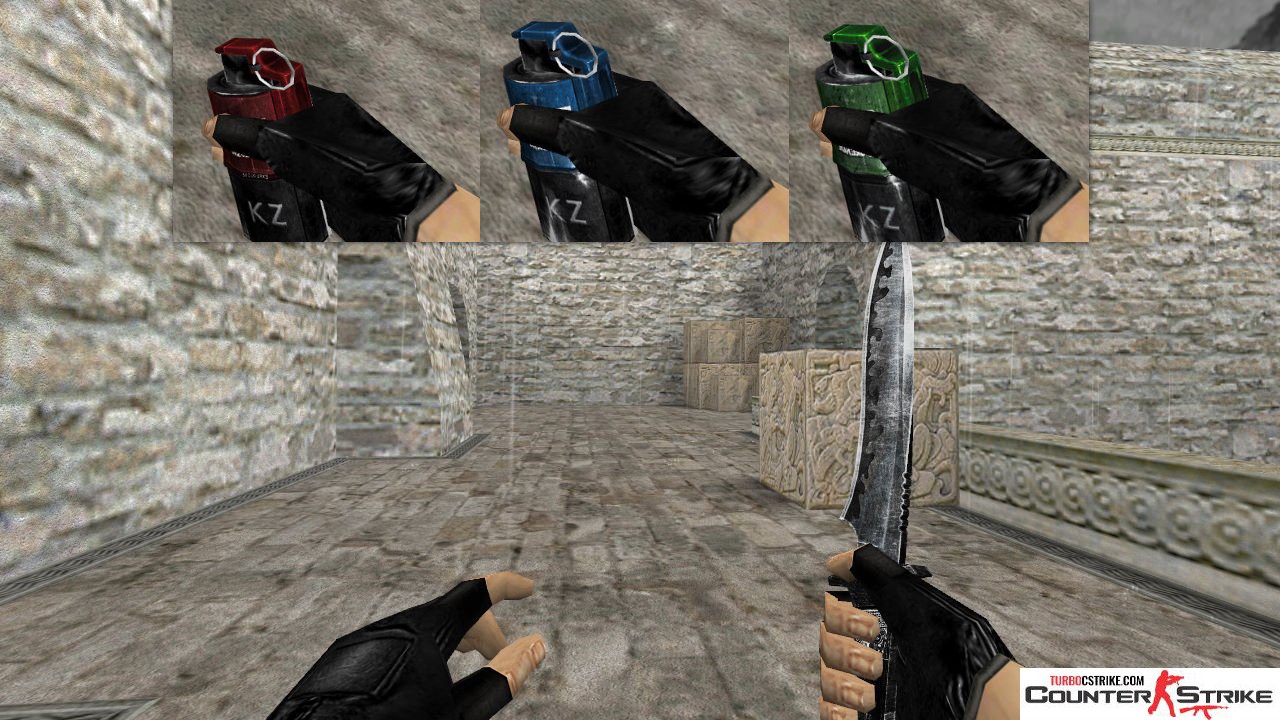 Пак моделей оружия «KZ The Electro» для CS 1.6