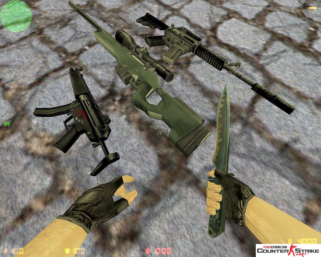 Стандартные модели оружия для CS 1.6
