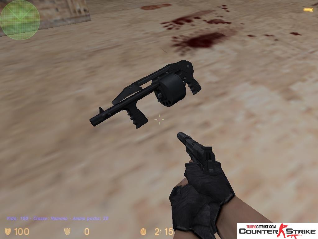 Модель XM1014 «Striker Shotgun» для CS 1.6